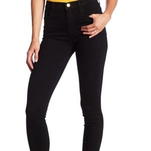 J Brand Alana Crop Jeans in Artemis Black Size 29